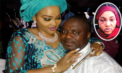 Domestic violence: Mercy Aigbe visits UK for dental check-up