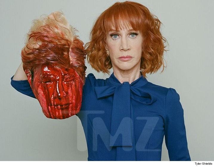 Secret Service investigating gory Trump photo shared by Kathy Griffin