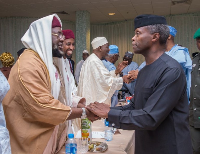 Osinbajo meets South East leaders over Biafra, Arewa youth threat