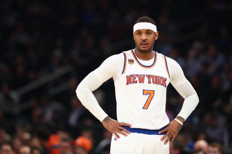 Report: Carmelo Anthony open to waiving no-trade clause for Cleveland Cavaliers, Houston Rockets