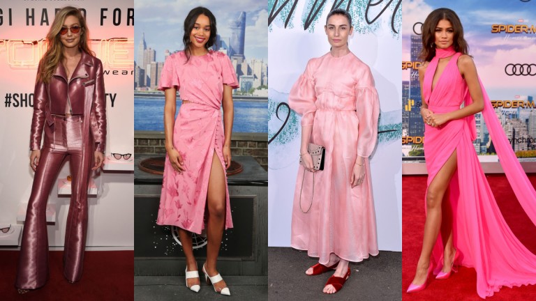 We’ve Hit Peak Millennial Pink With This Week’s Best-Dressed Celebrities