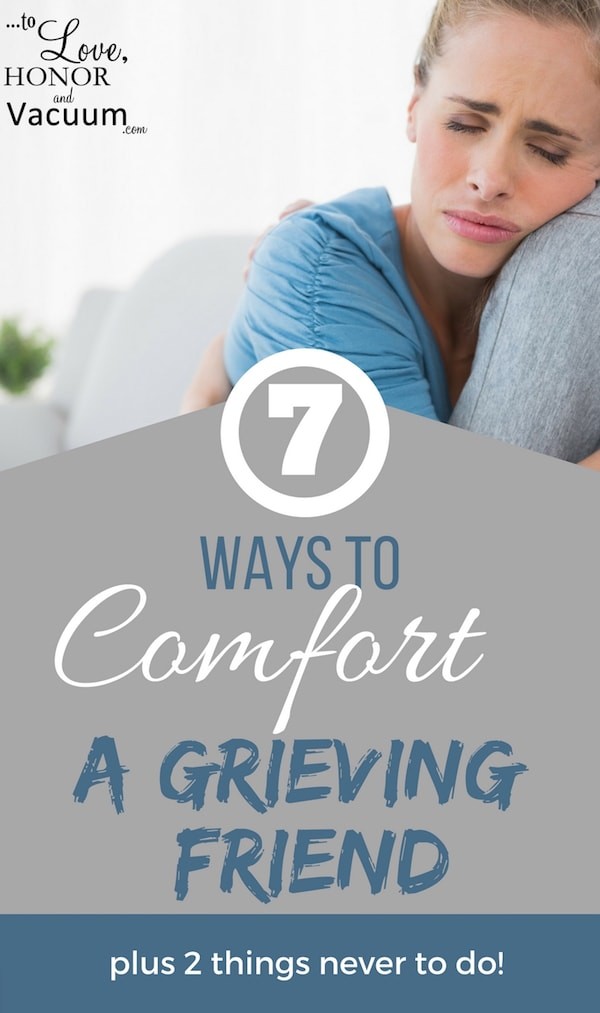 7 Ways to Comfort a Friend Through Grief
