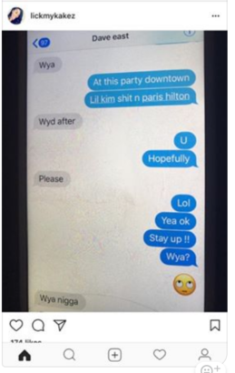 Hackers leaks chat between popular P0*n actress, Kakey and Rick Ross, Fabulous, Dave East and many others