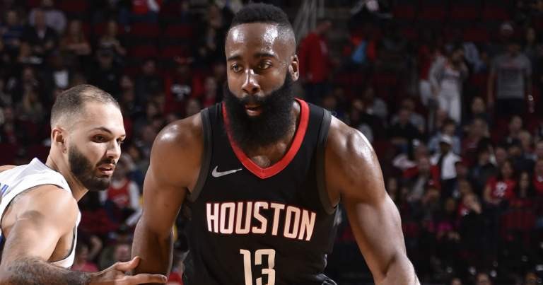 Harden sets record with career-high triple