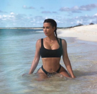 Kim Kardashian shows off her banging bikini body from her vacation on the island of Turks and Caicos