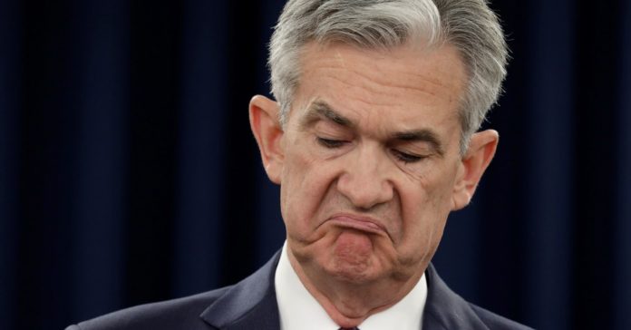 Fed Chairman Powell now sees current interest rate level 'just below ...