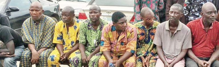 Photo: Mortuary, cemetery attendants arrested for allegedly selling body parts of corpses in their custody