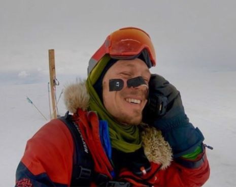 American adventurer, Colin OâBrady becomes the first person to complete a solo trek across Antarctica