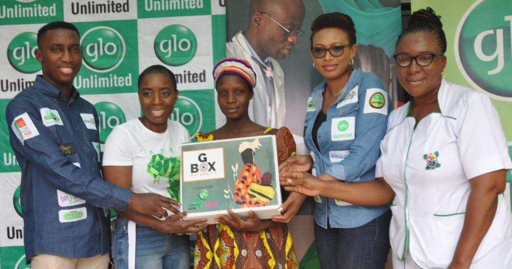 glo african health now distribute maternity kits to expectant mother in lagos