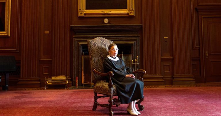 Justice Ruth Bader Ginsburg released from hospital, recuperating at home