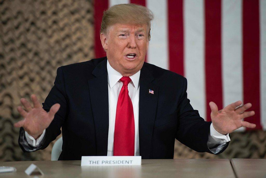 Trump to Iraq troops: 'We're no longer the suckers' 3 trump to iraq troops were no longer the suckers