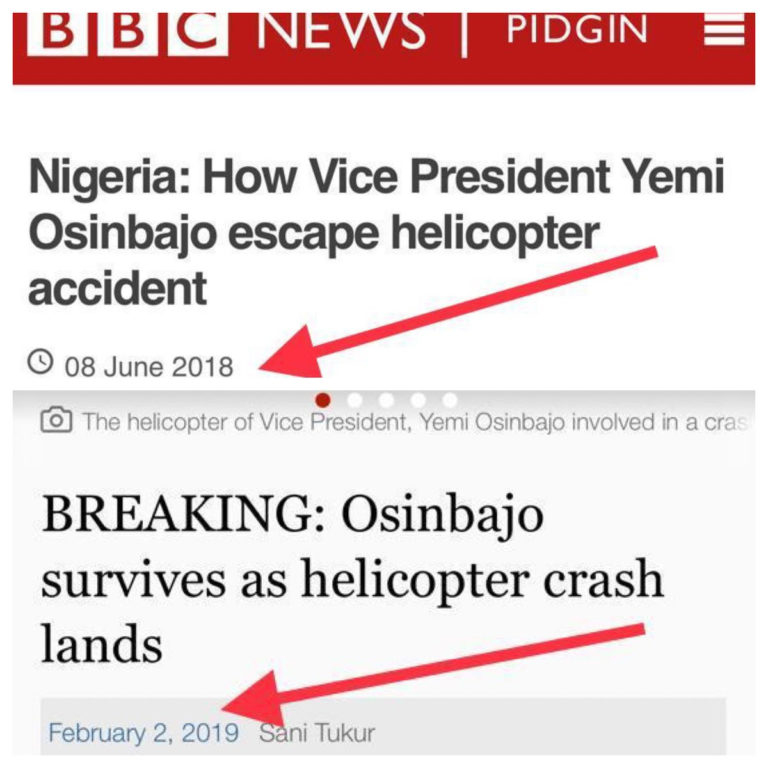 ”You better watch your back” – Reno Omokri tells VP Osinbajo after surviving a second air mishap in eight months