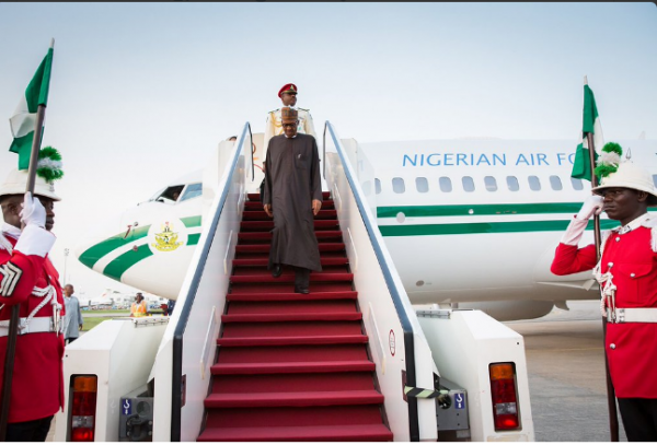 Buhari arrives London for private visit
