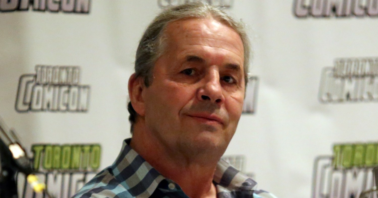 Wrestler Bret Hart Tackled By Fan Onstage at WWE Hall of Fame Ceremony ...