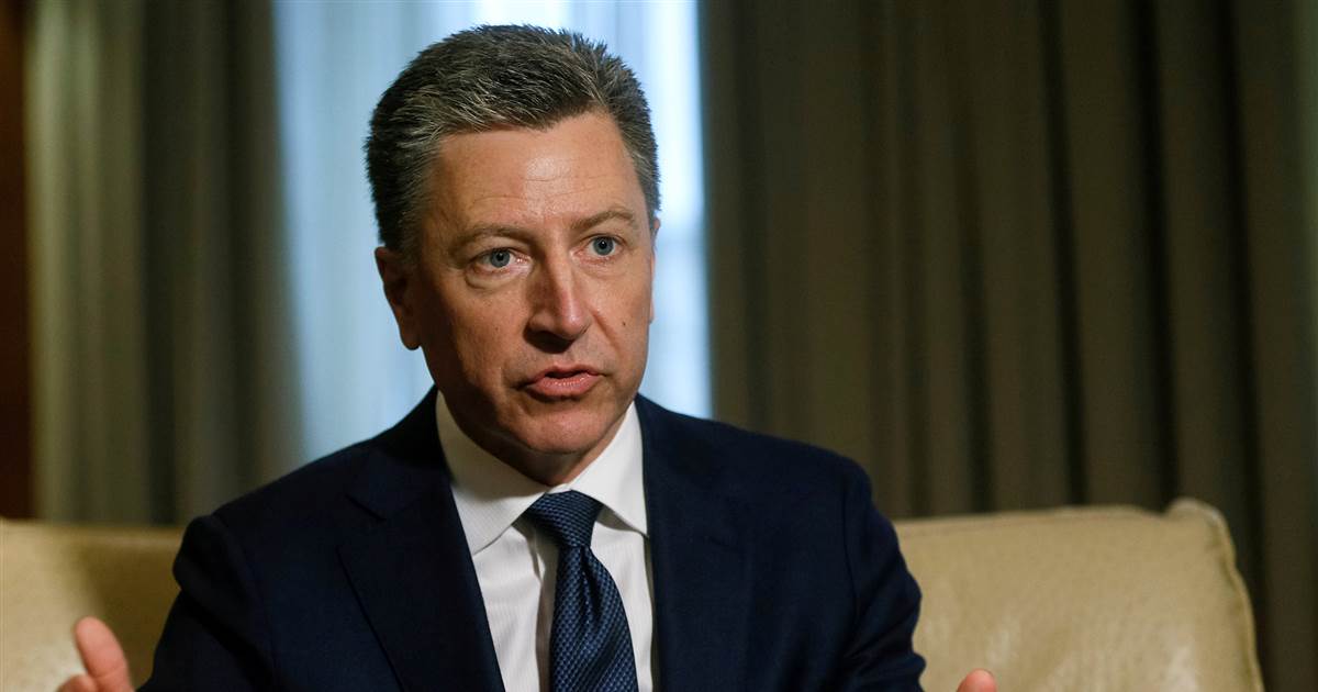 u s special envoy to ukraine resigns