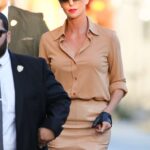 charlize theron arrives at jimmy kimmel live in los angeles 11