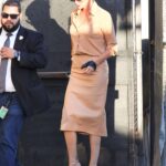 charlize theron arrives at jimmy kimmel live in los angeles 26