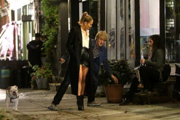 Jennifer Lopez and Owen Wilson – Filming ‘Marry Me’ set in Brooklyn
