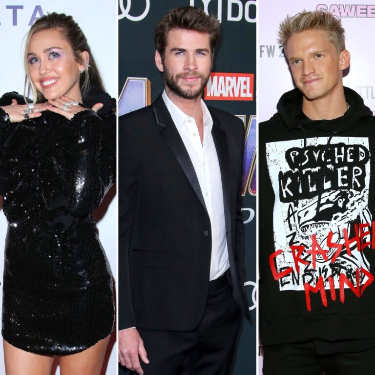 Miley Cyrus Throws Shade at Liam and Other Exes With Cody Simpson’s Help