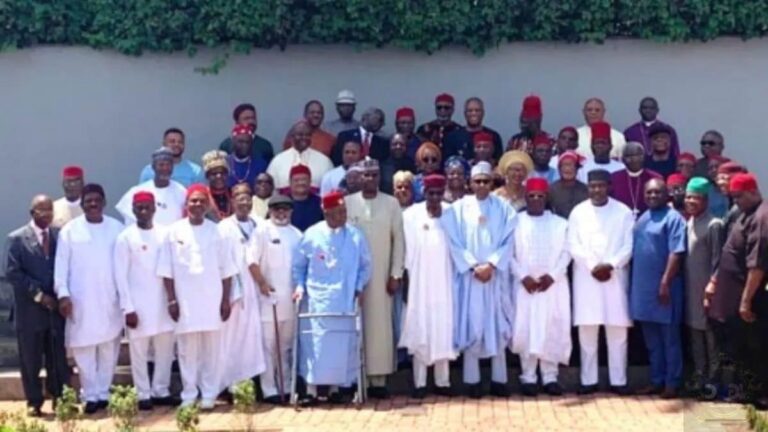 Nigeria news : Information of Buhari’s conference with Igbo leaders in Aso Rock
