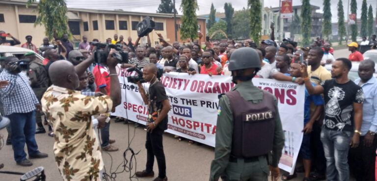 Nigeria news : Group accuses Obaseki of privatizing Edo Specialist hospital, giving facility to friend