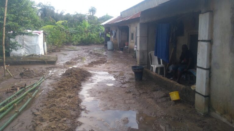 Nigeria news : Journalist, others suffer sever losses as mudslide ravages community in Cross River