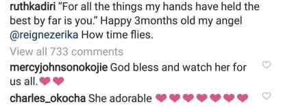 actress ruth kadiri celebrates her daughter with adorable pictures as she turns 3 months today photos 1