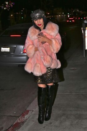 bai ling out and about in la 13