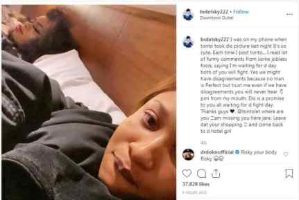 bobrisky reveals what will happen the day he will fight tonto dikeh