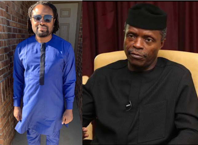 God will blind the forces of darkness seeking to tarnish your good name- Cobhams Asuquo offers prayers for VP Yemi Osinbajo