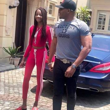 never seen before photos of nollywood actor bolanle ninolowo and his beautiful grown daughter 3
