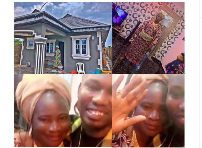 nigerian singer qdot alagbe gifts his mom a house on her birthday see photos