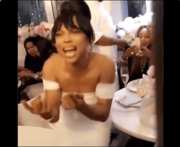 OAP, Toke Makinwa Nearly Scattered Her Birthday Dinner, The Moment She Saw Naira Marley At The Venue (Video))