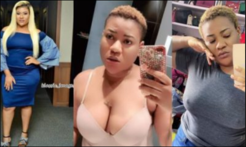 ”She And Her Mum Sle.pt With The Same Man” – Yoruba Actress, Nkechi Blessing’s Alleged S*xual Adventure With Mompha, Adeniyi Johnson Exposed
