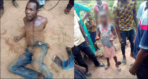Man Beaten Mercilessly After He Was Caught R a p i n g A Little Girl In A Bus (Photos)