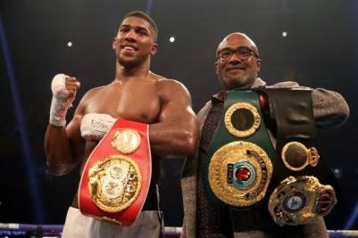 Meet Anthony Joshua’s Father,Oluwafemi Who Helped Him Transit From A Criminal, Drug Addict To A Heavy Weight Champion