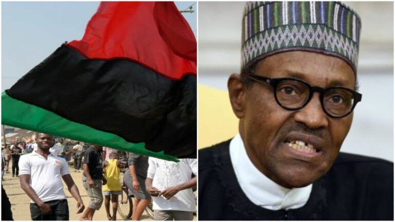 Nigeria news : Major General IPOB reacts as Punch changes Buhari’s title from President