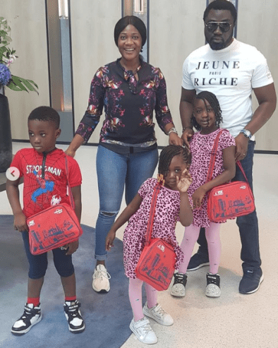 they are my world in entirety mercy johnson says as she steps out with her family photos 1