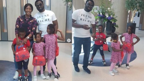 “They Are My World In Entirety” – Mercy Johnson Says As She Steps Out With Her Family (Photos)