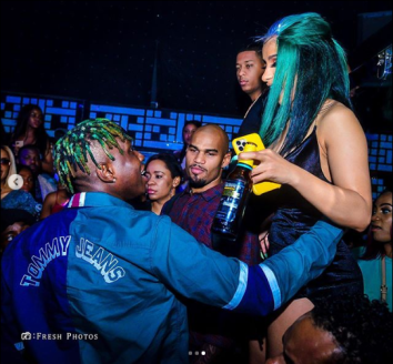 zlatan ibile shares pictures of the memorable moment he had with cardi b 2