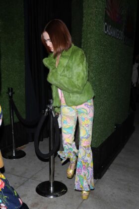 zoey deutch seen leaving a party in brentwood 6