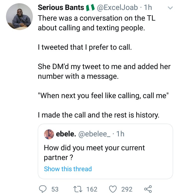 man narrates what his current partner did to shoot her shot at him
