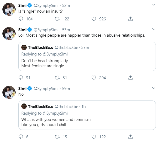 simi schools her followers on feminism as she advocates for gender equality 6