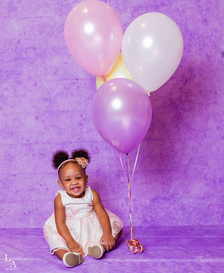tania omotayo shares new photos of her daughter to celebrate her 1st birthday 1