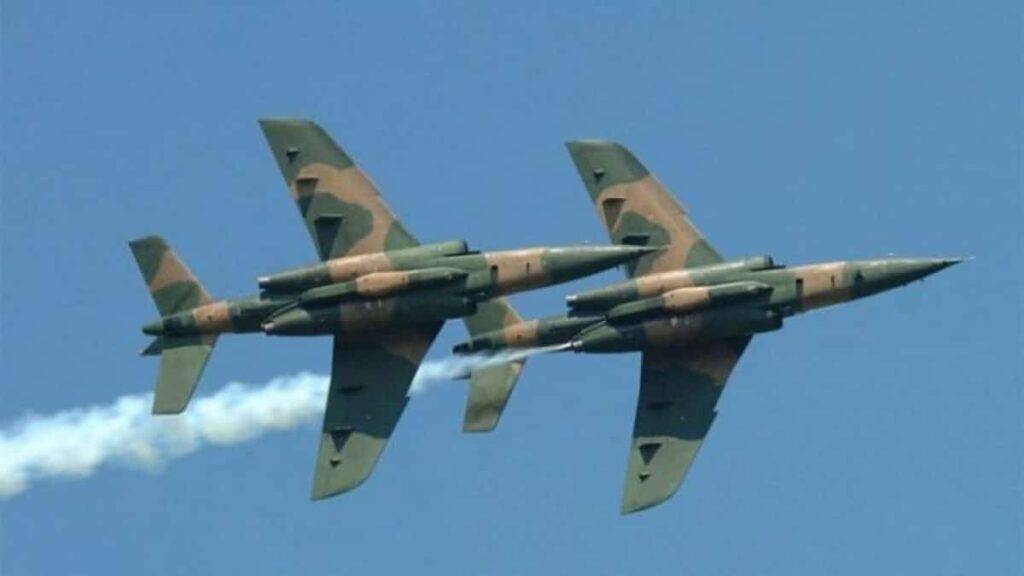 nigeria news military jets destroy compound housing boko haram leaders in borno