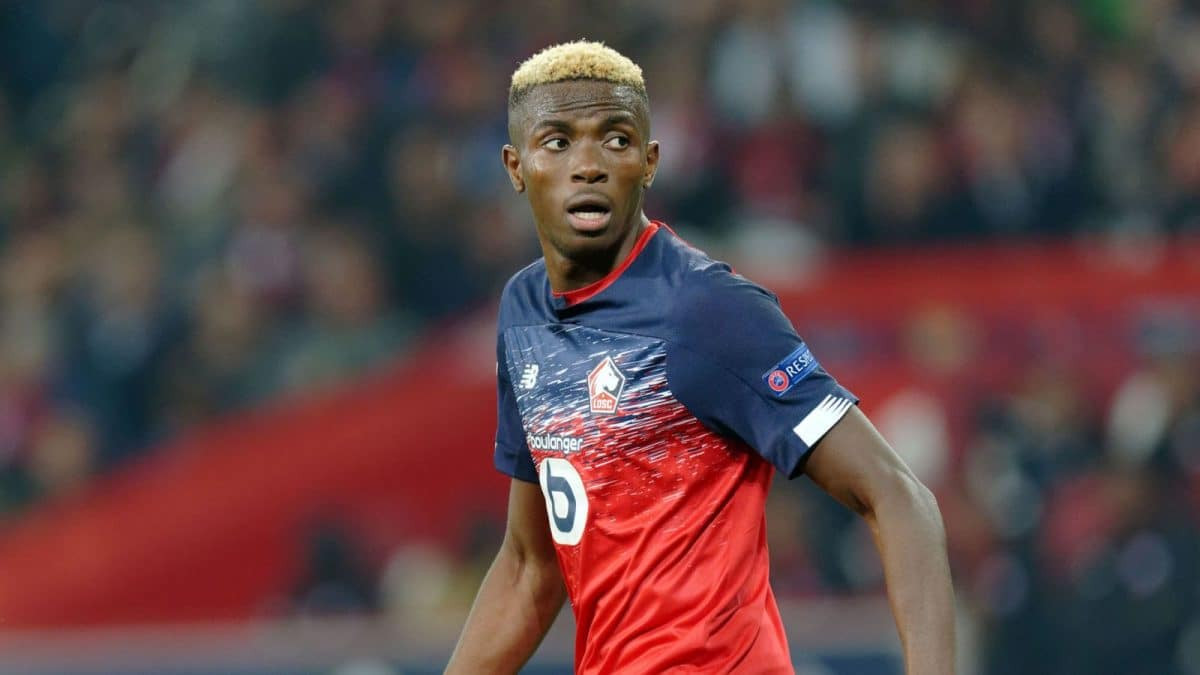 French Ligue 1 club, Lille offer Victor Osimhen private jet to fly back to Nigeria for his father's burial