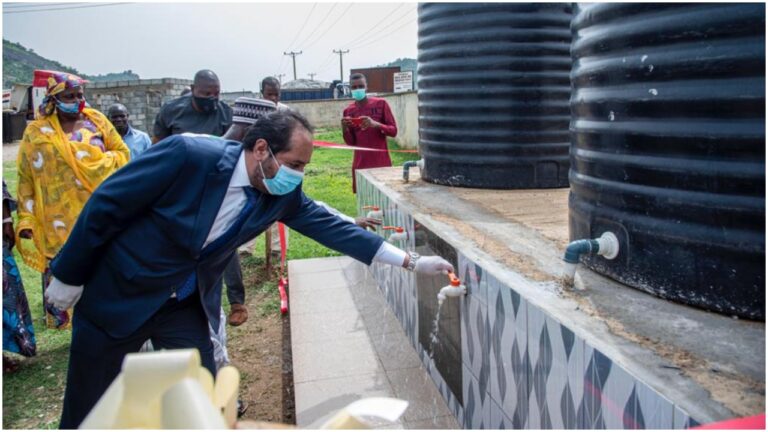 Nigeria news : Despite Nigeria’s oil wealth, UAE provides potable water for Abuja communities