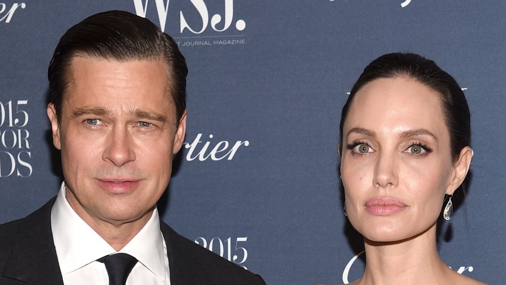 Is there tension between Angelina Jolie and Brad Pitt's parents?