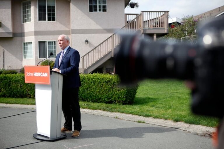B.C. NDP Leader John Horgan gambles popularity against pandemic in bid for historic majority