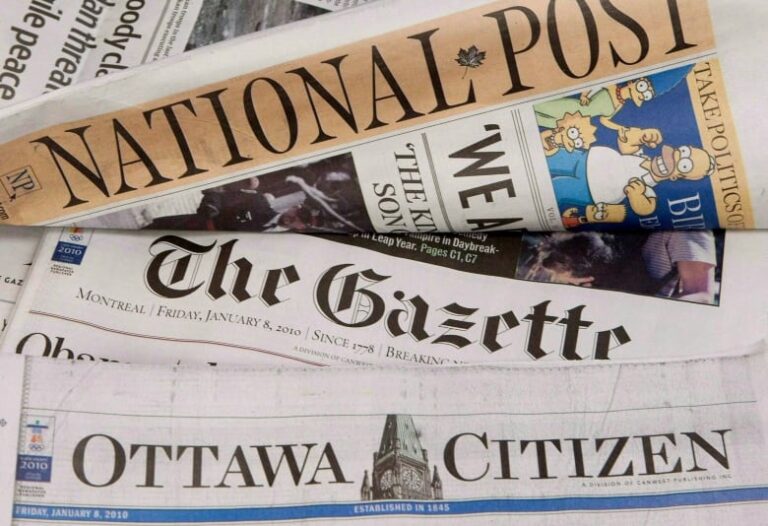 Ottawa prepares to squeeze big U.S. tech firms over loss of revenue for Canadian news outlets